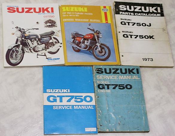 Suzuki 1972 GT750 Owners Manual GT750J